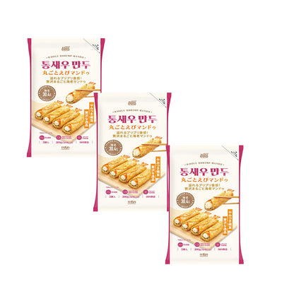 M&N　丸ごとえび餃子 200g 韓国食品 冷凍餃子 簡単調理 レンジ対応 韓国食品 お弁当・夕食・おつまみ えびマンドゥ えびマンドウ