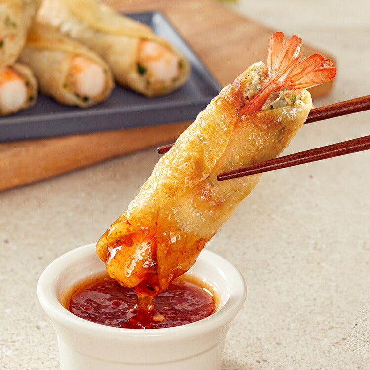 【韓国直輸入】 M&N　丸ごとえび餃子 200g 韓国食品 冷凍餃子 簡単調理 レンジ対応 韓国食品 お弁当・夕食・おつまみ えびマンドゥ えびマンドウ