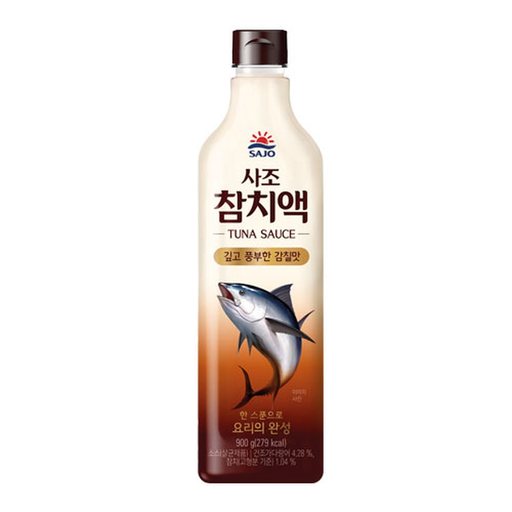 【SAJO】 マグロエキス 900ml  　韓国調味料 韓国食材 韓国食品　チャムチエキス　サジョ マグロ液
