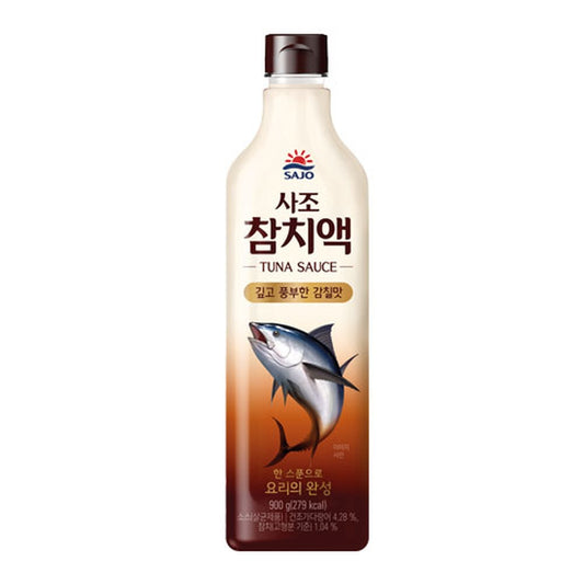 【SAJO】 マグロエキス 900ml  　韓国調味料 韓国食材 韓国食品　チャムチエキス　サジョ マグロ液