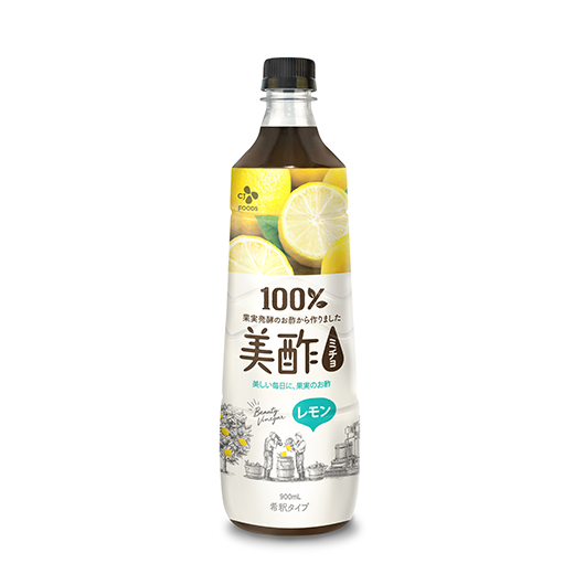 【CJ】 プティチェル美酢 ミチョ　レモン味 900ml