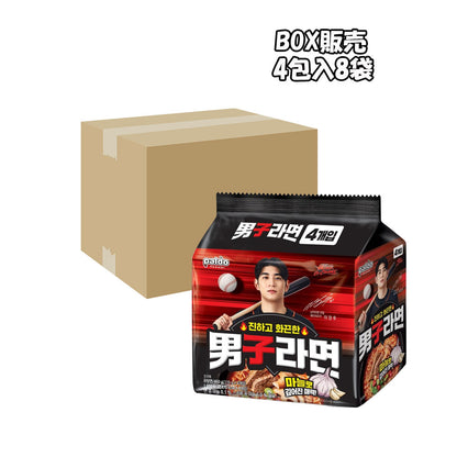 【PALDO】パルド 　男子ラーメン　115g  韓国食品 韓国ラーメン 韓国ラーメン  激辛ラーメン  男ラーメン  パルドラーメン  ガーリック強め  濃厚スープ  スタミナ系ラーメン  辛口インスタント麺  韓国インスタント麺  食べ応え抜群  パワー系ラーメン  コク旨スープ  にんにく風味  ピリ辛×旨味  本格韓国の味