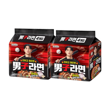 【PALDO】パルド 　男子ラーメン　115g  韓国食品 韓国ラーメン 韓国ラーメン  激辛ラーメン  男ラーメン  パルドラーメン  ガーリック強め  濃厚スープ  スタミナ系ラーメン  辛口インスタント麺  韓国インスタント麺  食べ応え抜群  パワー系ラーメン  コク旨スープ  にんにく風味  ピリ辛×旨味  本格韓国の味