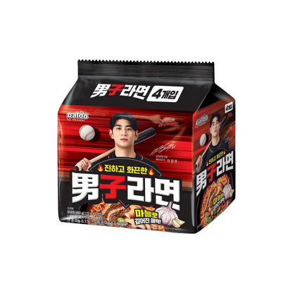 【PALDO】パルド 　男子ラーメン　115g  韓国食品 韓国ラーメン 韓国ラーメン  激辛ラーメン  男ラーメン  パルドラーメン  ガーリック強め  濃厚スープ  スタミナ系ラーメン  辛口インスタント麺  韓国インスタント麺  食べ応え抜群  パワー系ラーメン  コク旨スープ  にんにく風味  ピリ辛×旨味  本格韓国の味
