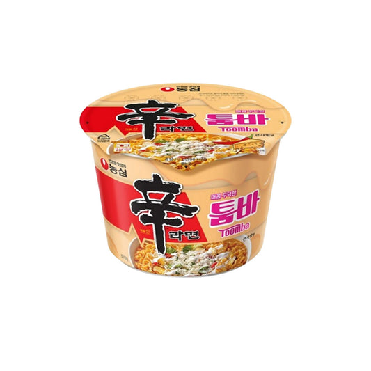 【農心】辛ラーメン トゥーンバ カップ麺　113g　とぅんば 韓国ラーメン インスタントラーメン 툼바컵 袋ラーメン 辛いラーメン  툼바 スパイシートゥーンバパスタ