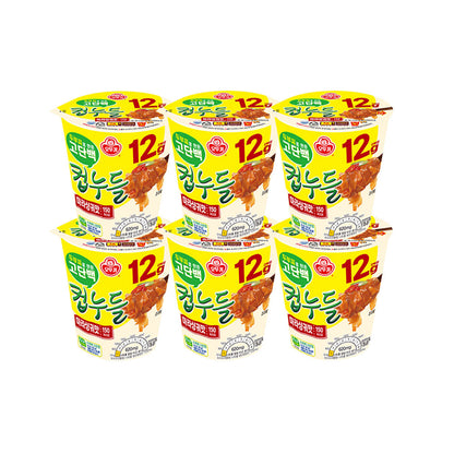 オットギ　カップヌードル 高プロティーン マーラーシャングォ　41ｇ　韓国食品/輸入食品/韓国食材/韓国料理/韓国お土産/韓国ラーメン/非常食/防災用/防災食/乾麺/インスタント/麻辣たん/スープ/そうめん/米麺/カップ