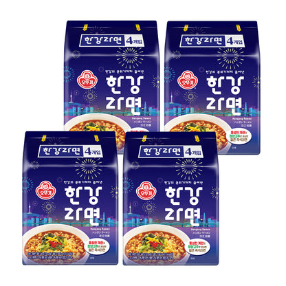 【オットギ】漢江ラーメン　110ｇ　　　韓国食品、漢江ラーメン、漢江ラーメン、韓国ラーメン、ピリ辛、青唐辛子、卵ブロック、もちもち麺、韓国産卵国ラーメン　ピリ辛、青唐辛子、卵ブロック、もちもち麺、韓国産卵