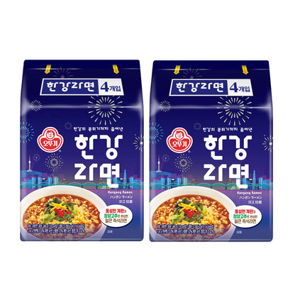 【オットギ】漢江ラーメン　110ｇ　　　韓国食品、漢江ラーメン、漢江ラーメン、韓国ラーメン、ピリ辛、青唐辛子、卵ブロック、もちもち麺、韓国産卵国ラーメン　ピリ辛、青唐辛子、卵ブロック、もちもち麺、韓国産卵