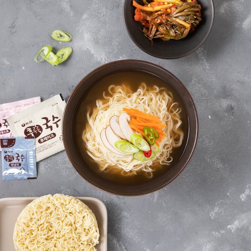 【農心】フルル　ククス素麺　92ｇ　韓国食品 韓国人気らーめん 米ヌードル グッス クッス そめん そうめん