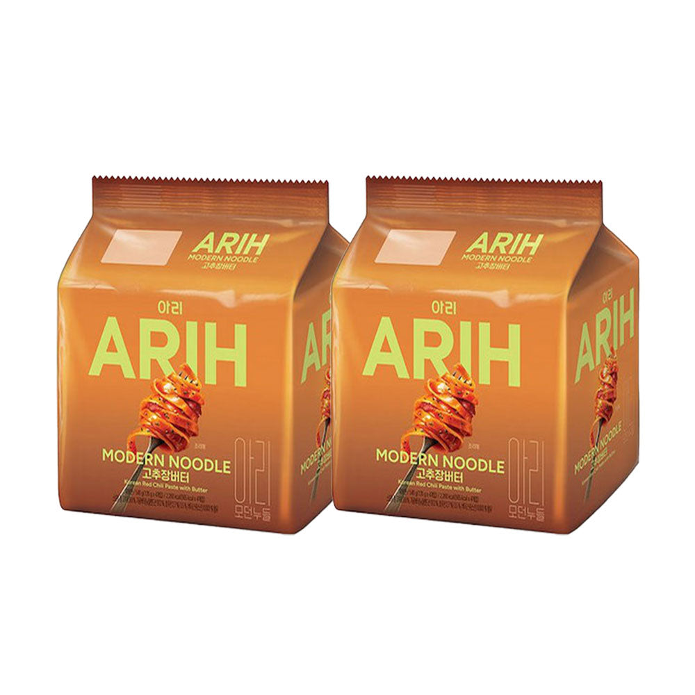 【パルド】BTS × コラボラーメン　ARIH モダンヌードル コチュジャンバター　125ｇ　 4袋パック