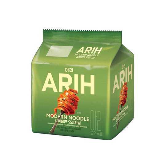 【パルド】BTS × コラボラーメン　ARIH モダンヌードル 海苔炒め麺オリジナル　130ｇ　 4袋パック