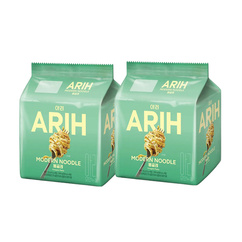 【パルド】BTS × コラボラーメン　ARIH モダンヌードル ボンゴレ　125ｇ　 4袋パック