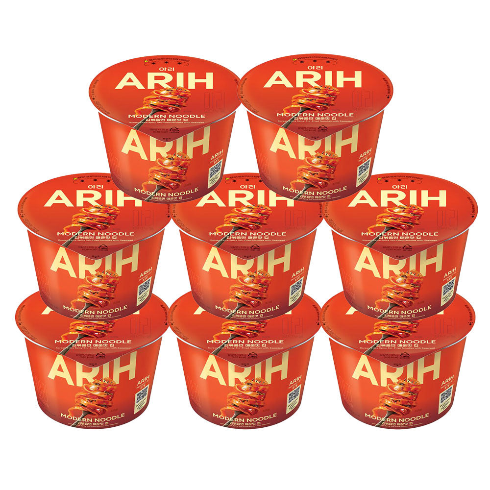 【パルド】BTS × コラボラーメン　ARIH モダンヌードル海苔炒め麺 辛口 カップ大　125ｇ