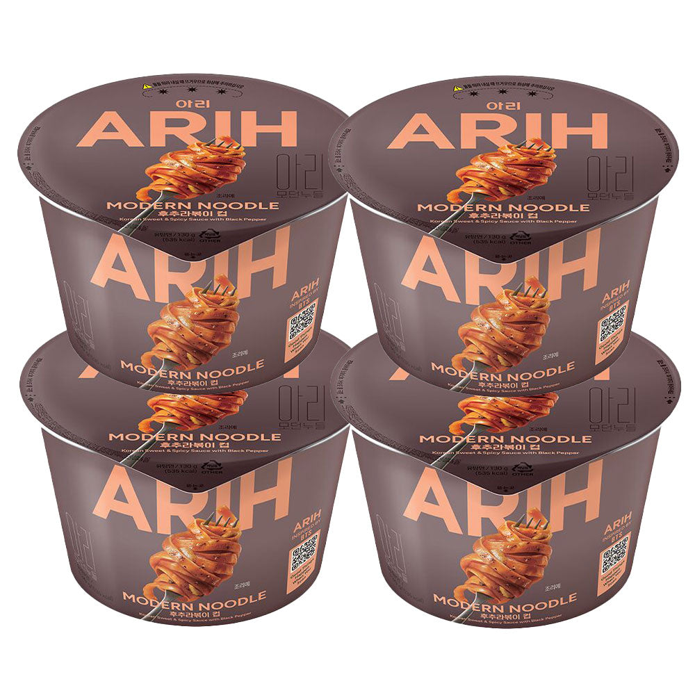 【パルド】BTS × コラボラーメン　ARIH モダンヌードル 胡椒ラッポッキ　カップ大　130ｇ　