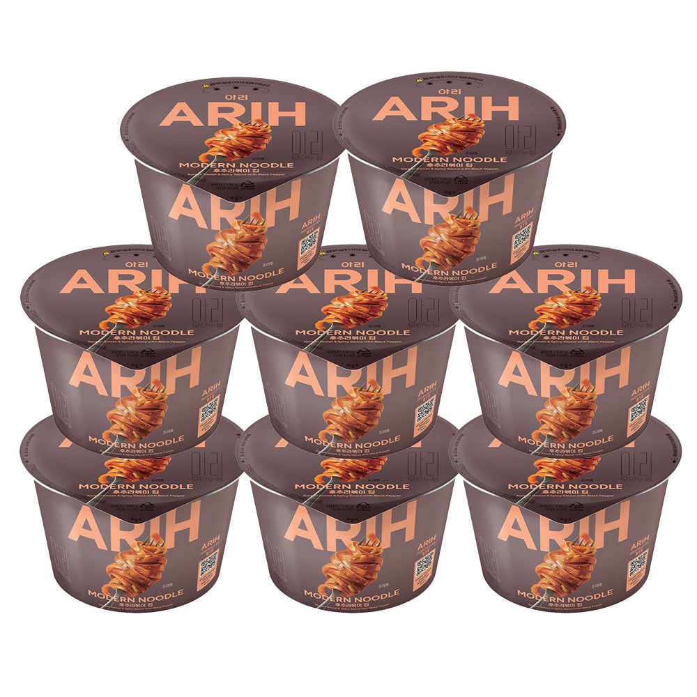 【パルド】BTS × コラボラーメン　ARIH モダンヌードル 胡椒ラッポッキ　カップ大　130ｇ　