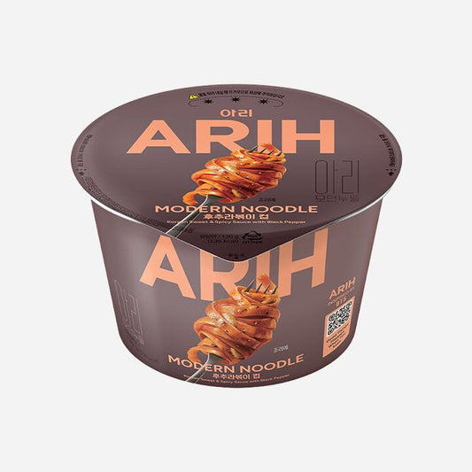 【パルド】BTS × コラボラーメン　ARIH モダンヌードル 胡椒ラッポッキ　カップ大　130ｇ　