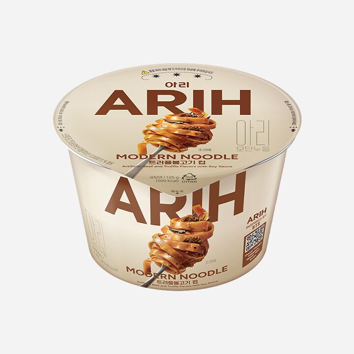 【パルド】BTS × コラボラーメン　ARIH モダンヌードル トリュフブルコギ　カップ大　125ｇ　