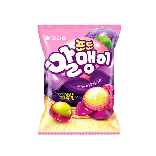 【オリオン】アルメンイ　グミ（ゼリー）　ぶどう味　67ｇ　 韓国食品 韓国お菓子 韓国料理 韓国食料品 食べ物 韓国お菓子 韓国お土産 ぐみ　グミ　알맹이 ぶどう ゼリー 포도