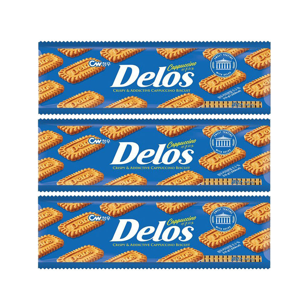 【チョンウ】デロス　カプチーノ　315g　　　韓国食品/韓国クッキー/ 韓国カプチーノ / インスタントカプチーノ / 粉末コーヒー / 韓国コーヒー  ■特徴キーワード  クリーミー / 甘くてまろやか / 泡立ちカプチーノ / ミルク感たっぷり / コーヒーミックス / 香り豊か / 手軽に本格カフェ味