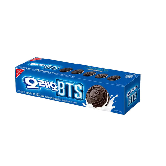【東西食品】BTS × OREO コラボクッキー 100ｇホワイトクリーム味 　BTS OREO オレオ グッズ ARMY 防弾少年団 韓国お菓子