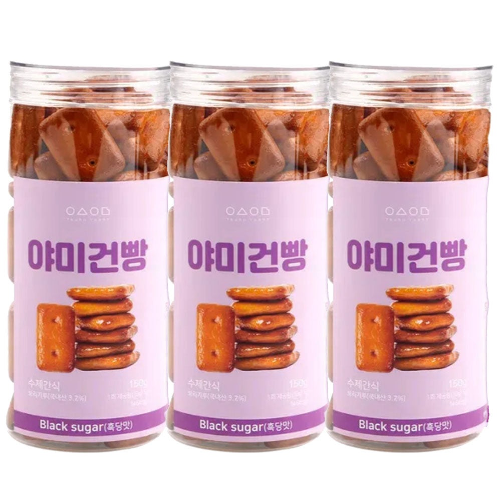 　地域別送料無料　ヤミー 乾パン　150ｇ×3個　5種の中で選択　/韓国食品　お菓子　