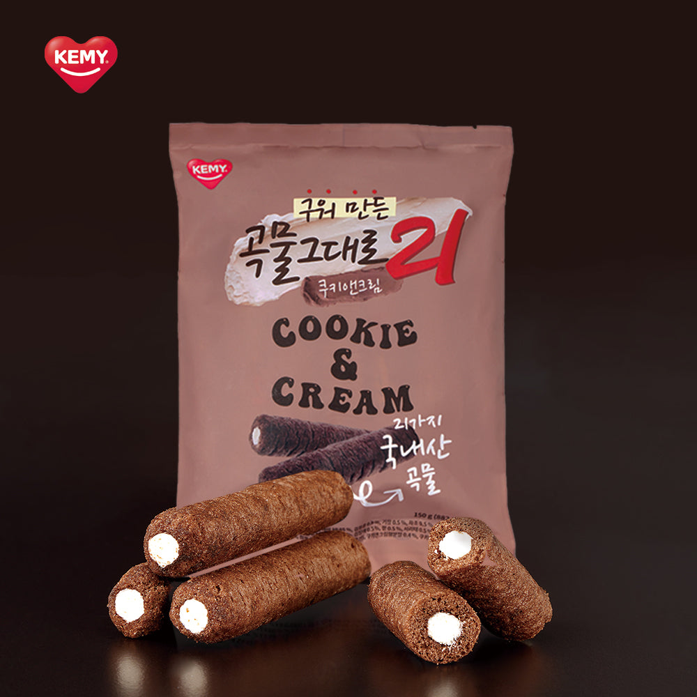 焼きたて 穀物そのまま21 クリスピーロール菓子 150ｇ クッキー