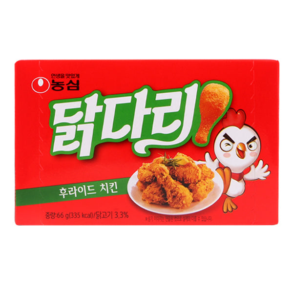農心　ダッダリスナック（フライドチキン味） 66g　韓国食品 韓国お菓子 韓国土産 チキン お菓子 スナック