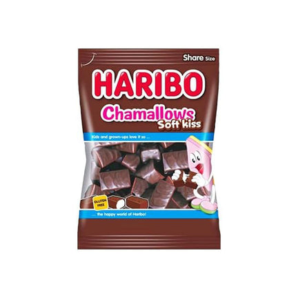 ※地域別送料無料　 ハリボー チョコマシュマロ　200ｇ　 HARIBO haribo chamallows マシュマロハリボー ソフトキッスチョコレートマシュマロ   ハリボ ーチョコマシュマロ ドイツ製造/たっぷりのプレゼント