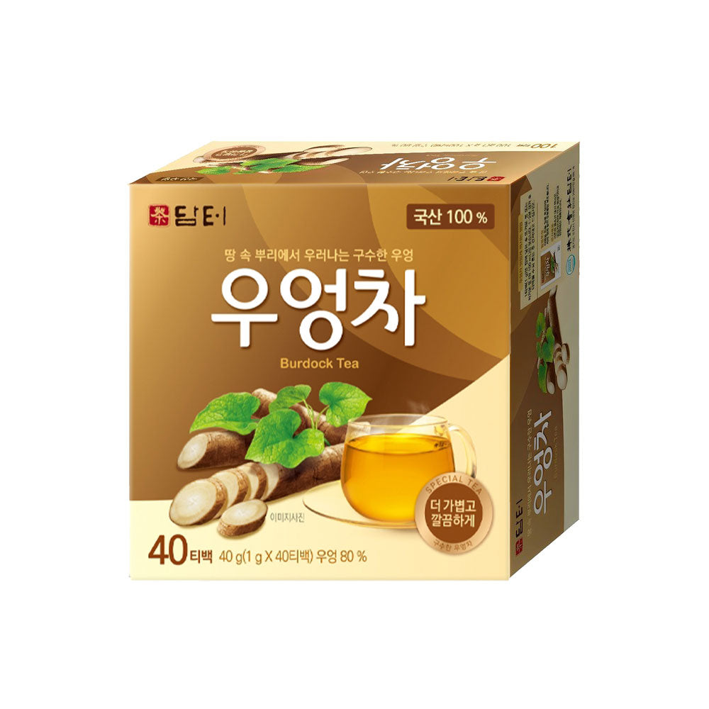【ダムト】ごぼう茶　40T/B　　　韓国食品、お茶、ごぼう茶、韓国産ごぼう、ティーバッグ、ノンカフェイン