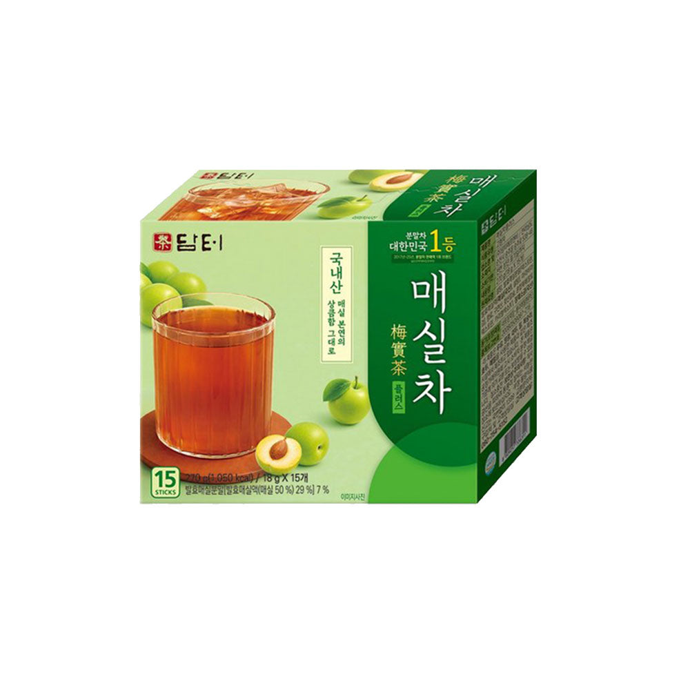 ダムト 梅茶　270ｇ　梅茶、梅茶プラス、梅ドリンク、梅ジュース、梅エキス、発酵梅、発酵梅粉末、韓国産梅、韓国茶、韓国伝統茶、韓国ドリンク、韓国食品、韓国飲料