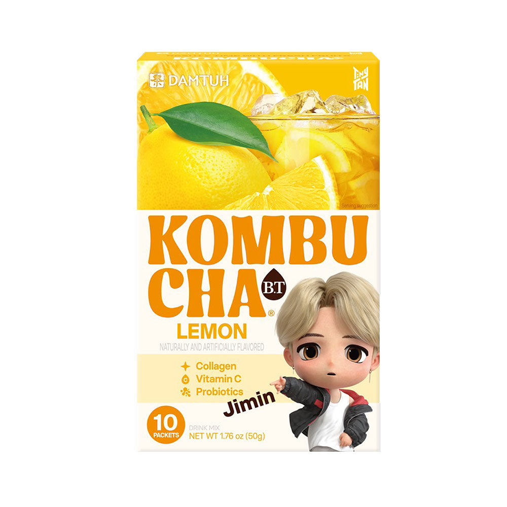 【ダムト】コンブ茶　B.T　レモン味　50g(5gX10個入)　韓国食品 韓国お茶 伝統茶 BTS 防弾少年団 방탄 レモン 레몬 콤부차 アイドル 人気商品