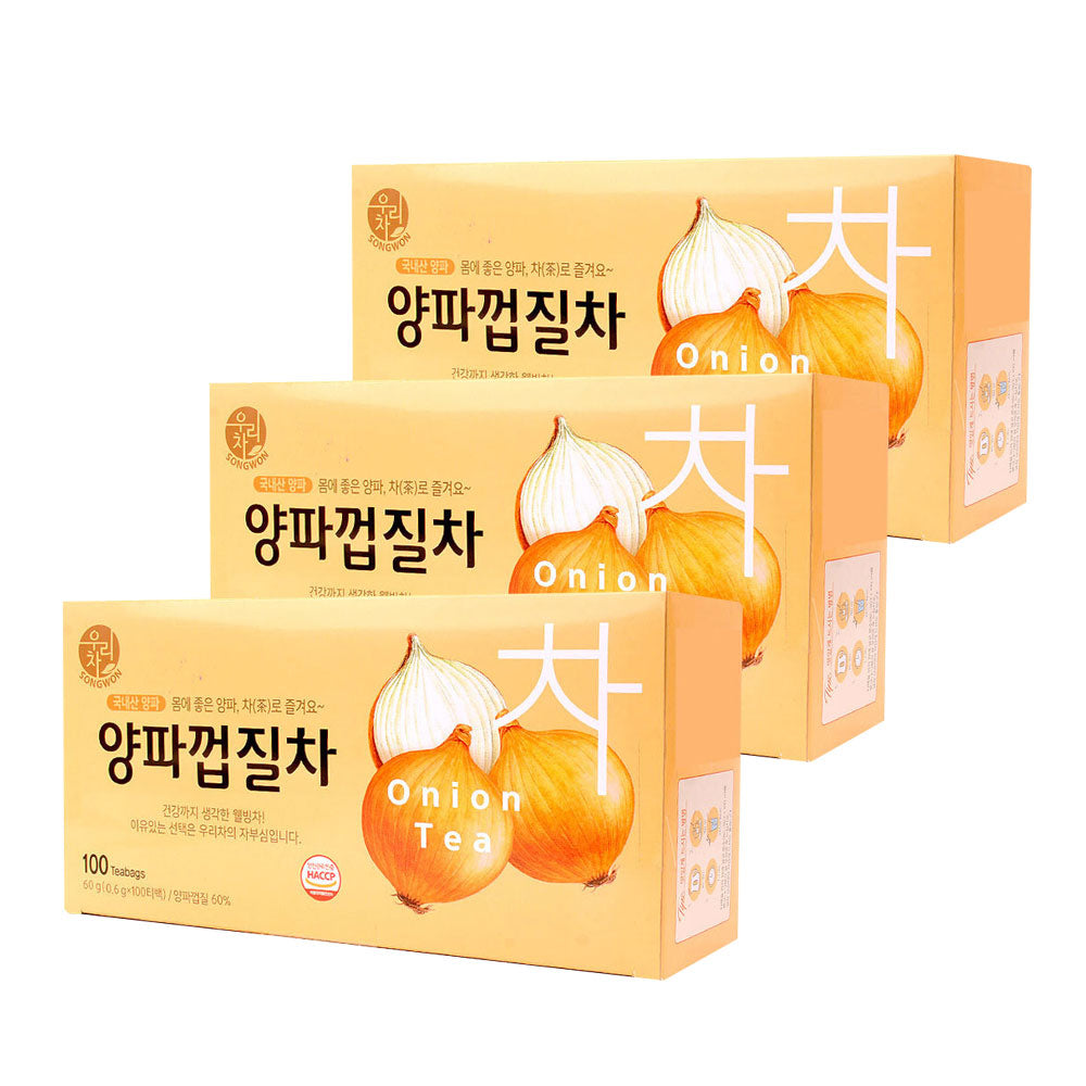 玉ねぎの皮茶60g(0.6g×100T）　　韓国食品/ 韓国茶/ 玉ねぎの皮茶/玉ねぎ茶/オニオンティー/健康茶/自然派茶/無添加茶/国産原料/ 健康茶 / ケルセチン / ポリフェノール / ノンカフェイン / 無添加 / 国産 / 美容 / 健康サポート / ティーバッグ / 自然派 / 毎日習慣