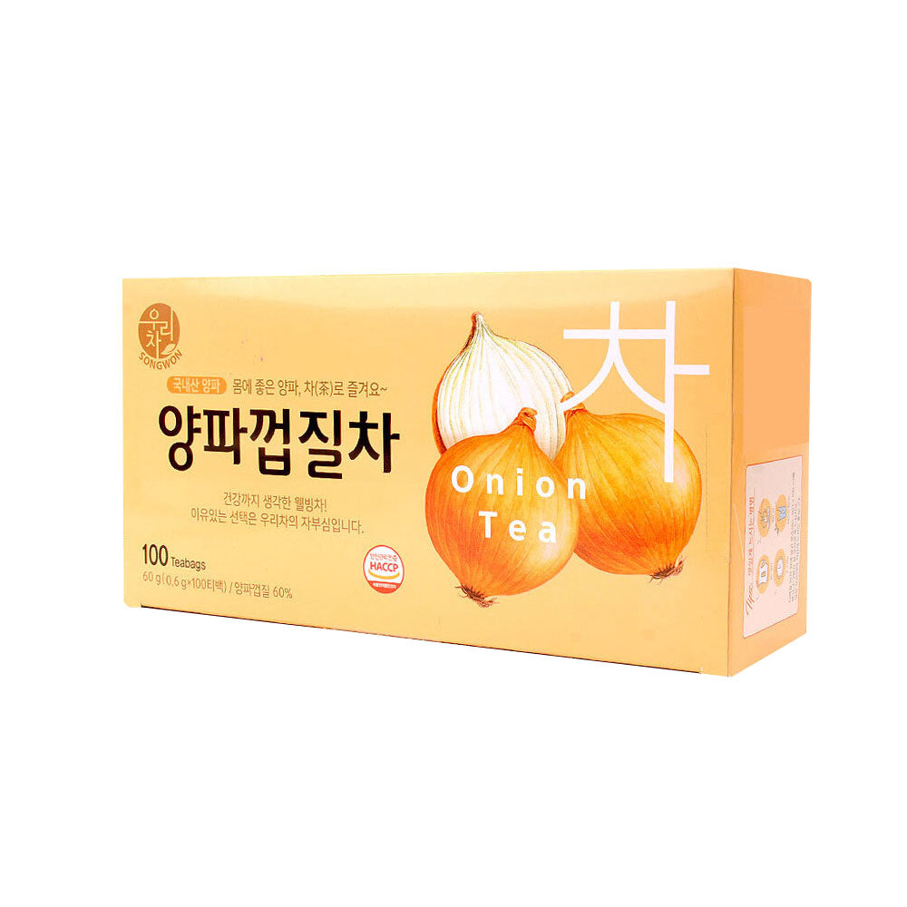 玉ねぎの皮茶60g(0.6g×100T）　　韓国食品/ 韓国茶/ 玉ねぎの皮茶/玉ねぎ茶/オニオンティー/健康茶/自然派茶/無添加茶/国産原料/ 健康茶 / ケルセチン / ポリフェノール / ノンカフェイン / 無添加 / 国産 / 美容 / 健康サポート / ティーバッグ / 自然派 / 毎日習慣