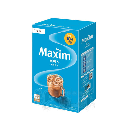 ★地域別送料無料【東西食品】マキシム　アイスコーヒーミックス　100包　 アイスコーヒー  即席コーヒー  ポーションコーヒー  韓国コーヒー  低カロリー  甘さ控えめ  スッキリした味わい  植物性クリーム  インスタント飲料  ミルク入りコーヒー  コールドブリュー風味  携帯に便利  お湯でも水でもOK  コーヒーラバー向け