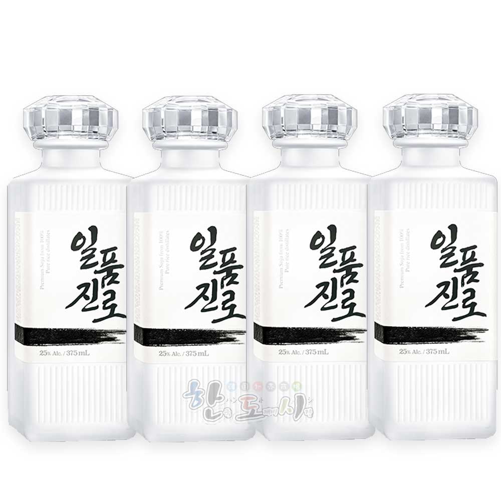 眞露 米25℃ 一品眞露瓶 375ml プレミアム蒸留酒 焼酎 眞露 韓国食品 JINRO 真露 ジンロ – hantosi