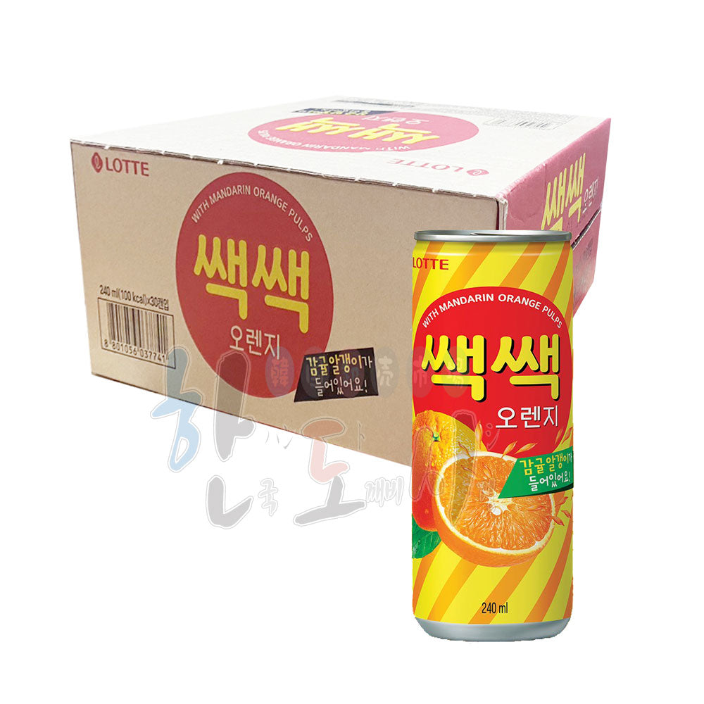 【ロッテ】セクセク　オレンジジュース240ml★リニューアル★