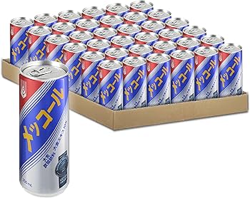 地域別送料無料　韓流コーラメッコール 250ml×30缶（１BOX）【ノンカフェイン 防腐剤・人工着色料不使用】ビタミンB1 ビタミンB2 ビタミンC おまけおしぼりつき