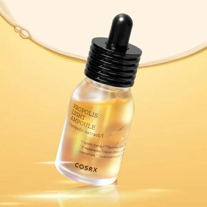 【COSRX】フルフィット プロポリス ライト セラム 30ml　韓国コスメ K-BEAUTY Kビューティー 韓国スキンケア 韓国 人気 コスメ 韓国 ブランド 脂性肌 乳液 大人肌 セラム 乾燥トラブル肌 るおい 肌 ハリ 弾力 毛穴ケア キメケア 肌荒れ防止