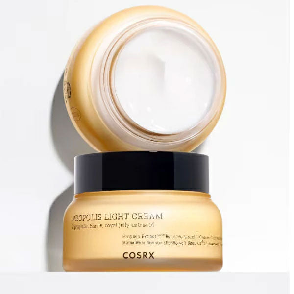 【COSRX】フルフィット プロポリス ライト クリーム 65ml　韓国コスメ K-BEAUTY Kビューティー 韓国スキンケア 韓国 人気 コスメ 韓国 ブランド 脂性肌 乳液 大人肌 セラム クリーム 乾燥トラブル肌 るおい 肌 ハリ 弾力 毛穴ケア キメケア 肌荒れ防止