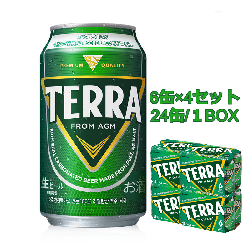 【JINRO】テラビール　4.6度　日本語版